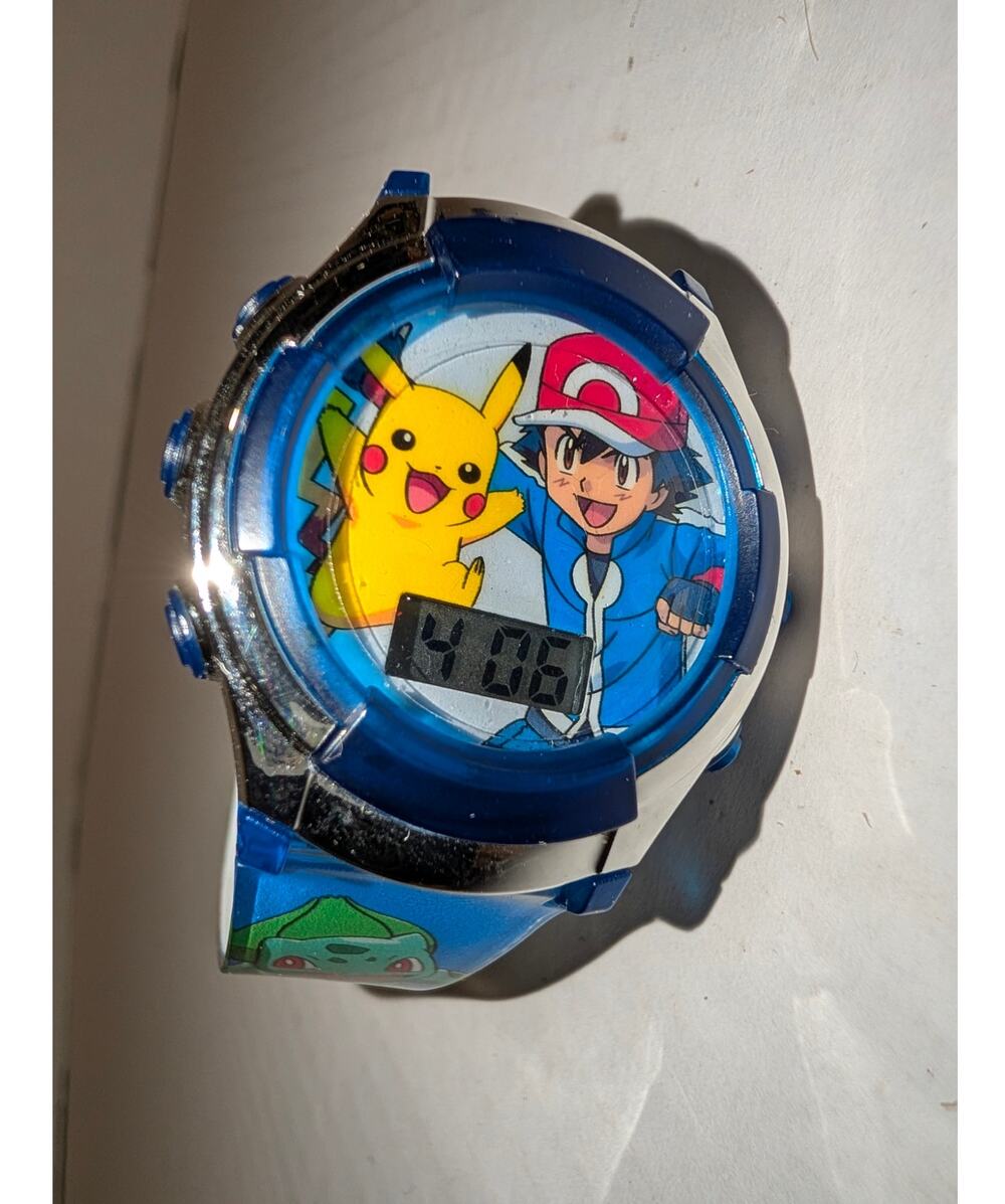 Pokémon Accutime Digital Watch Kids Watch Blue Strap